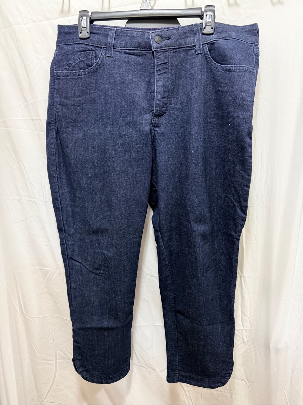 NYDJ Dark Indigo Slim Straight Jeans
